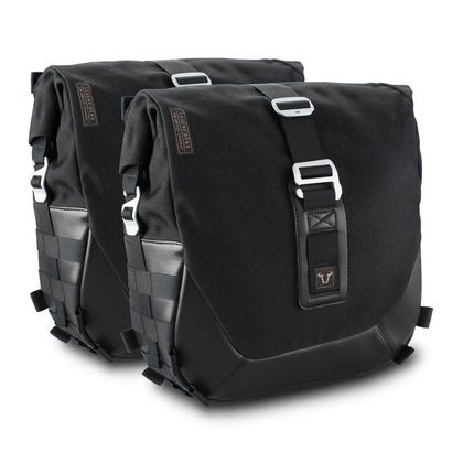 Sacoches cavalières SW-MOTECH LEGEND BLACK (2 x 13.5 litres) AVEC SUPPORT - Noir