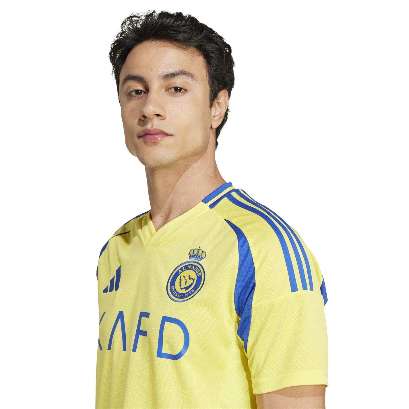 adidas Al Nassr Ronaldo Home Shirt 2024 2025 Adults