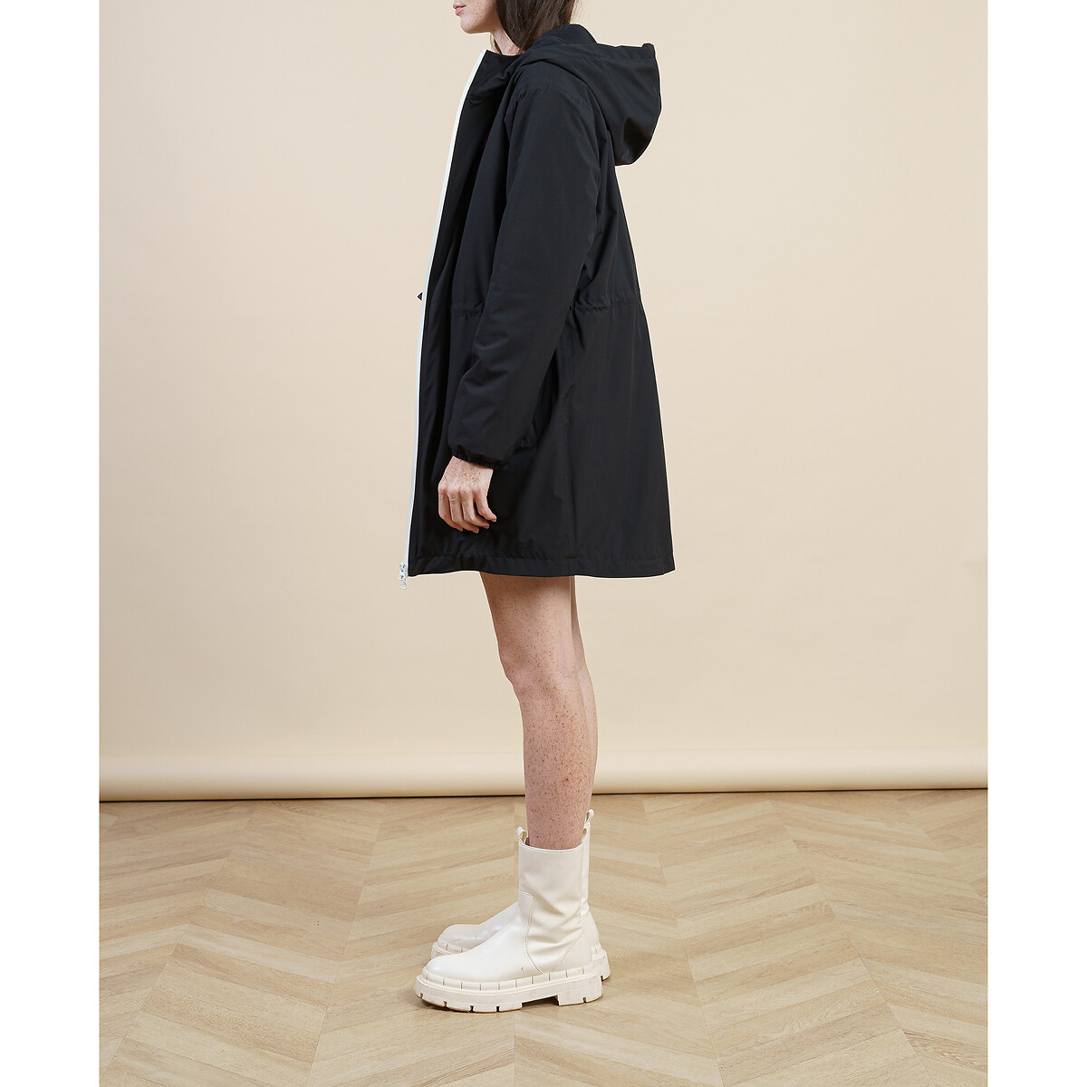 FLOTTE<br>Parka de comprimento médio, forrada com lã, unissex POMPIDOU