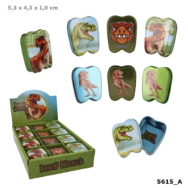 Dino world blikje