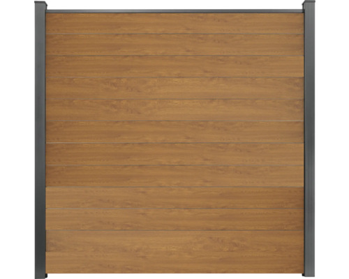 Hoofdelement GroJa BasicLine smal insteeksysteem zonder palen 180 x 180 cm Golden Oak