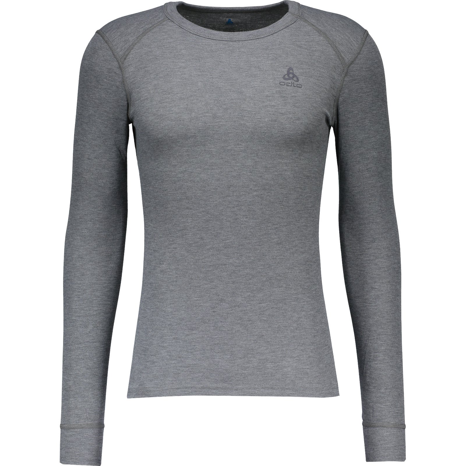 Odlo Active Warm Herren-Langarmshirt Crew Neck S, grau