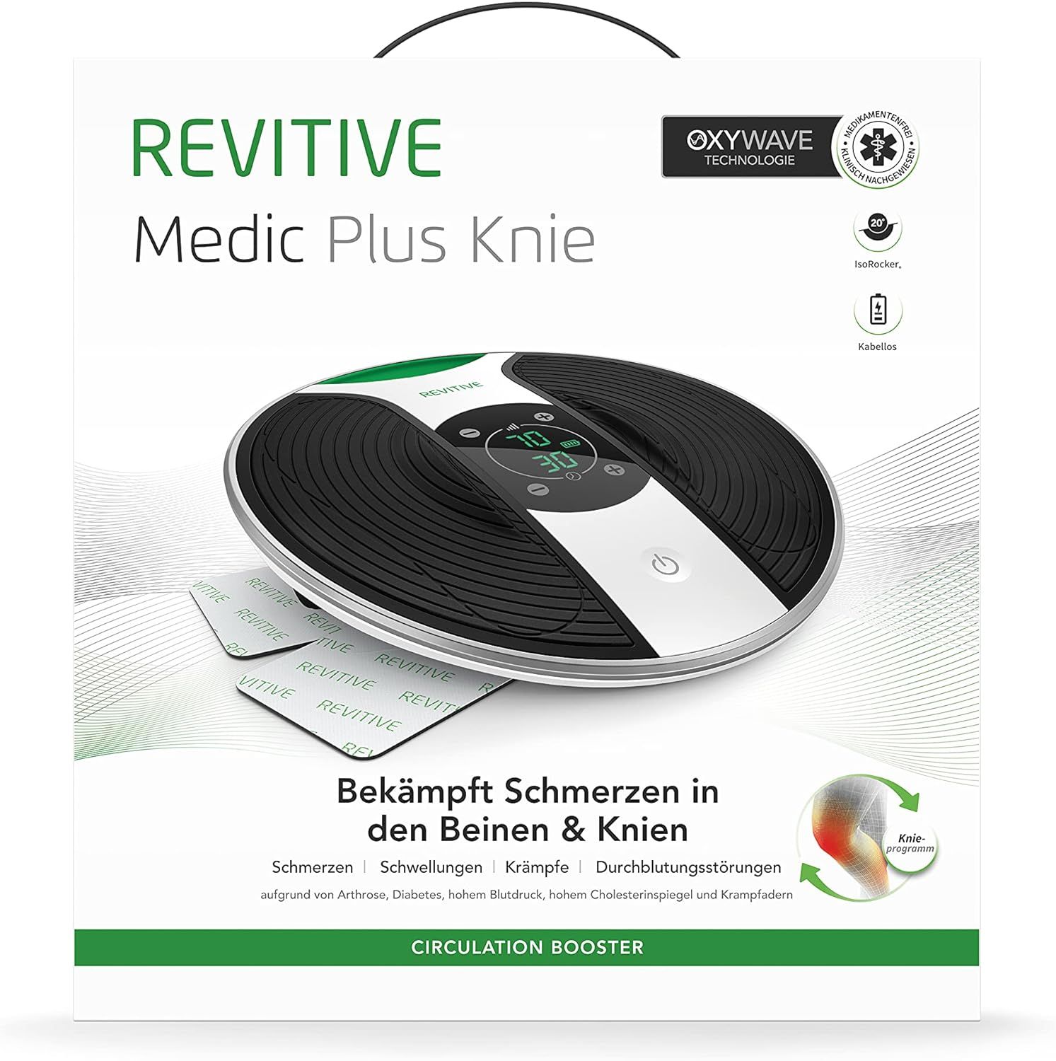 Revitive Medic Plus Knie Durchblutungs-Stimulator