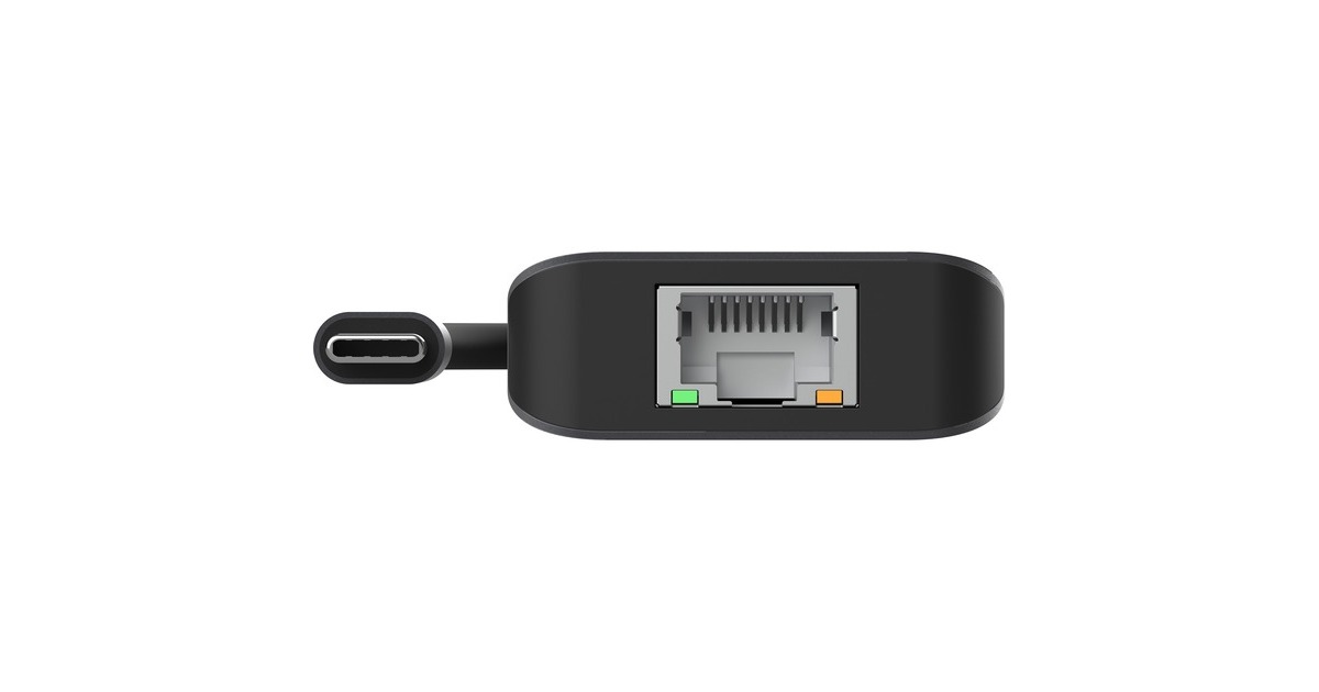 Sitecom6-in-1 USB-C LAN Multiport dockingstation  (Grijs)