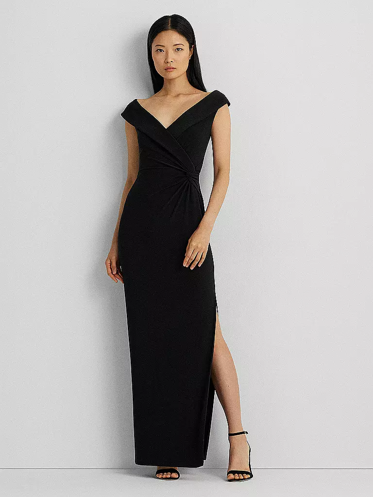 LAUREN RALPH LAUREN Abendkleid LEONIDAS schwarz