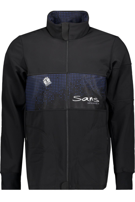 Sans zwarte heren sport jas