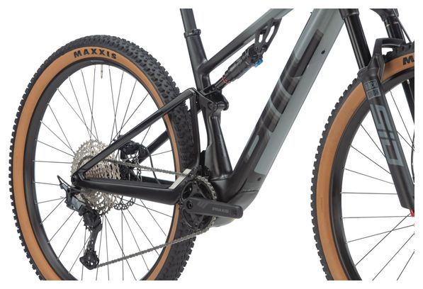 VTT Électrique Tout-Suspendu BMC Fourstroke AMP LT Three Shimano SLX 12V 360 Wh 29'' Gris Iron Noir - Produit Reconditionné