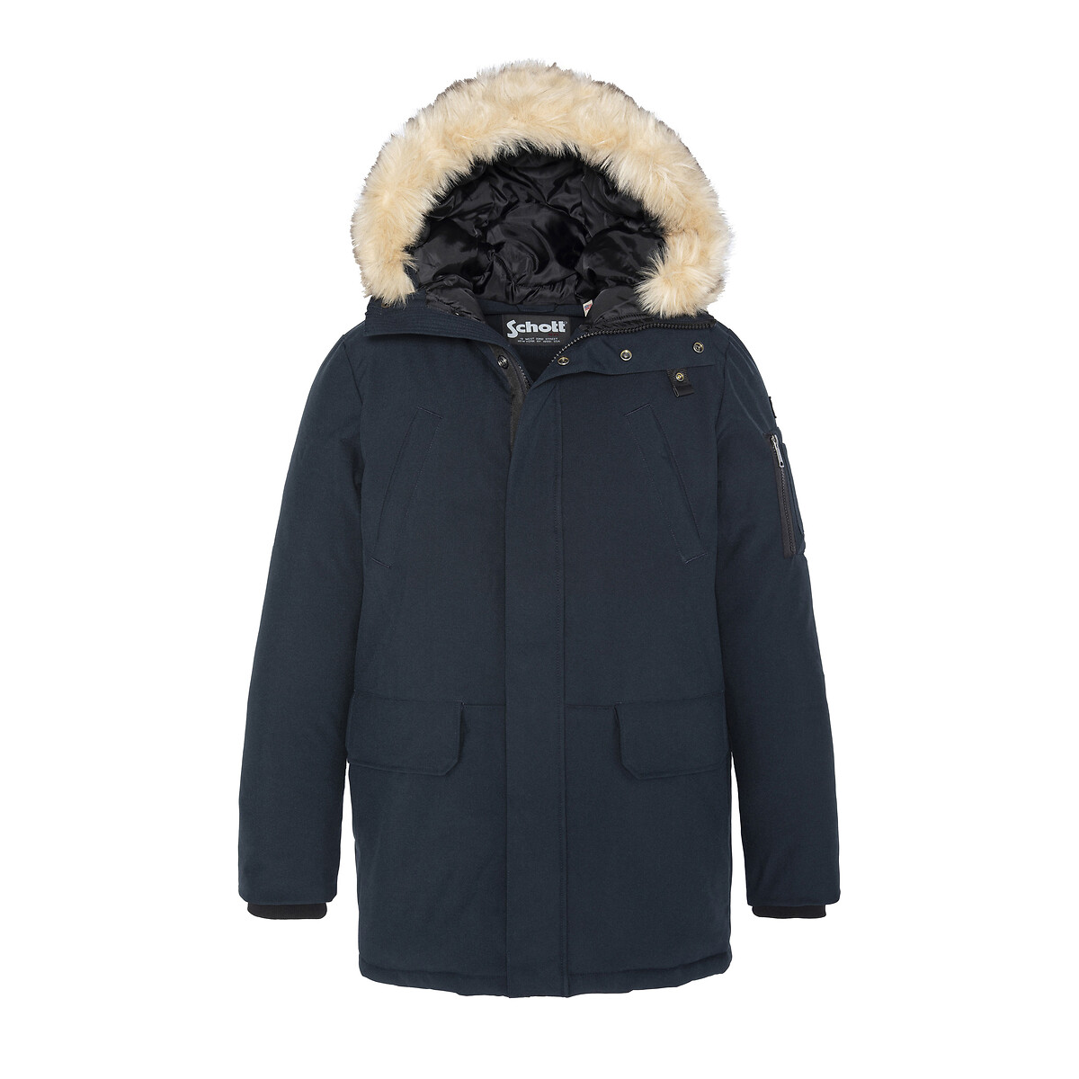 SCHOTT<br>Parka quente com capa Nelson