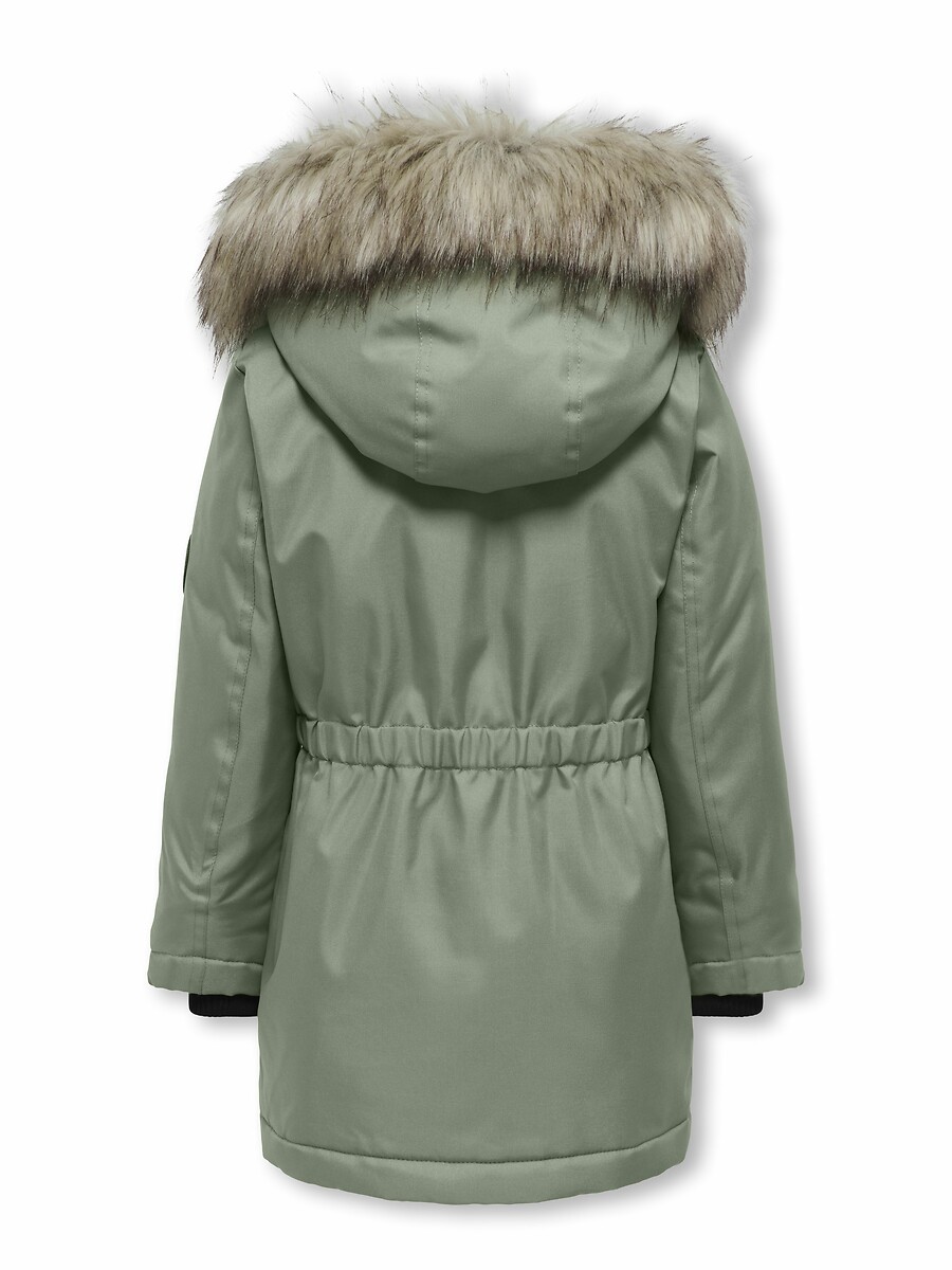 SOMENTE PARA CRIANÇAS<br>Parka com capuz