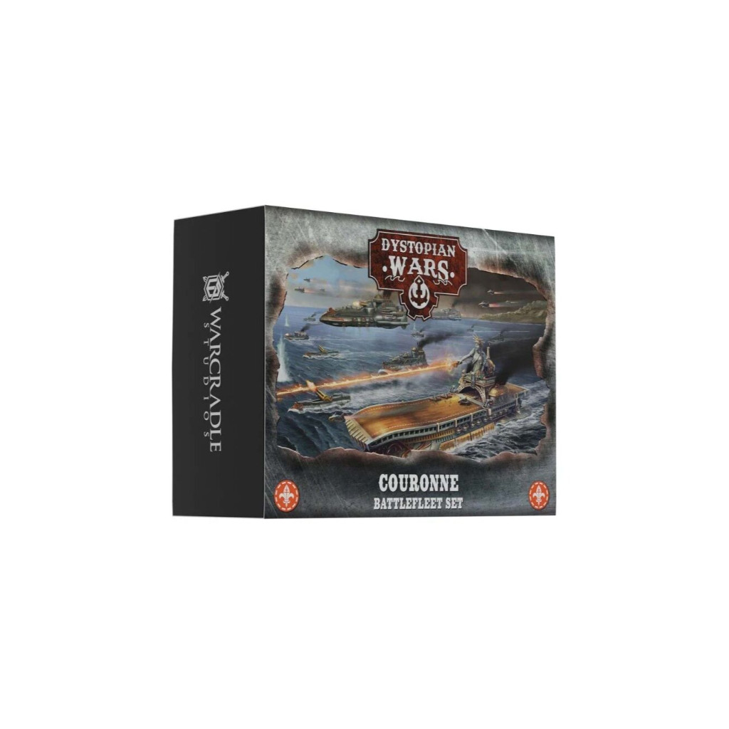 Dystopian Wars: Couronne Battlefleet Set