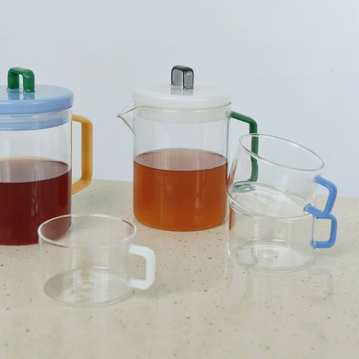 HAY - Brew Becher, jade hellblau (2er-Set)