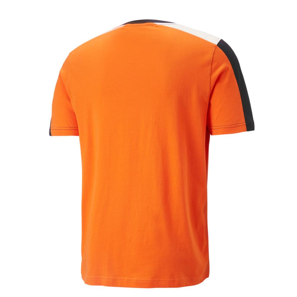 Puma T-shirt Orange/Noir Homme Puma Ess Block