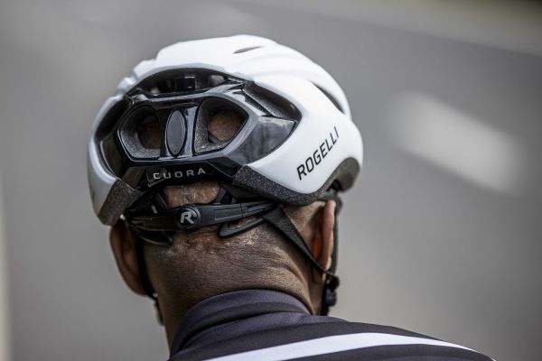 Rogelli Cuora Cykelhjelm, White/Black