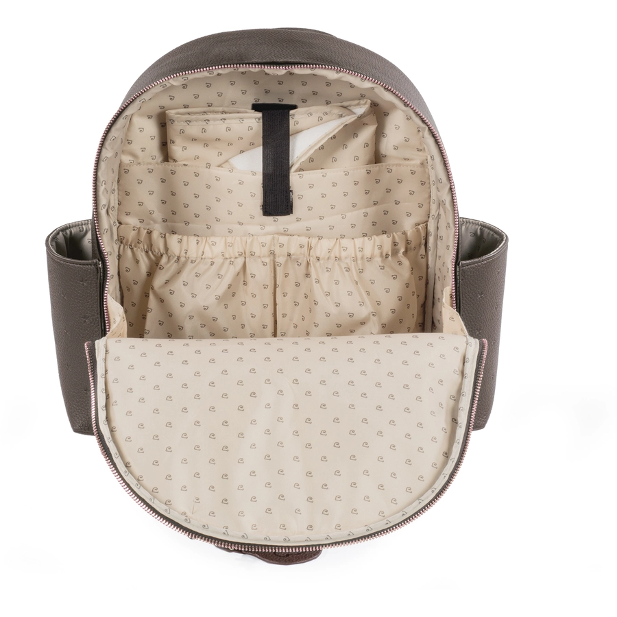 pasito a pasito Wickelrucksack Sterne  braun