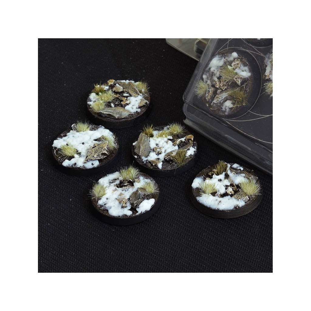 Winter Bases, Round 40mm (x5)