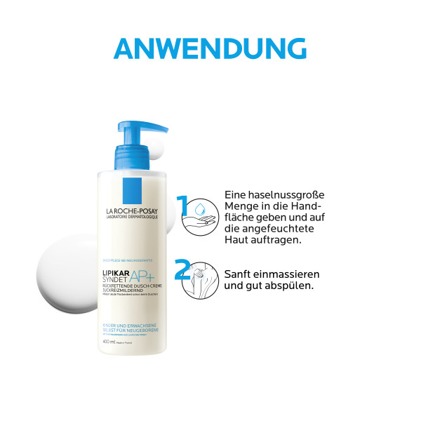 La Roche-Posay Lipikar syndet AP  Disp 400 ml