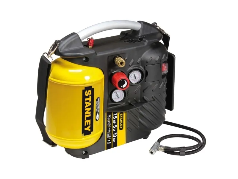 STANLEY - KOMPRESSOR 5L 1.5HK TRANSPORTABEL