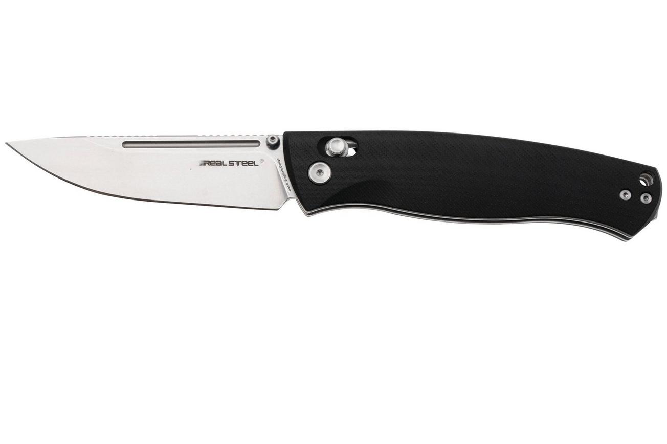 Real Steel Pathfinder FFG 7851BS, Stonewash, Black G10 zakmes, Ivan D. Braginets design