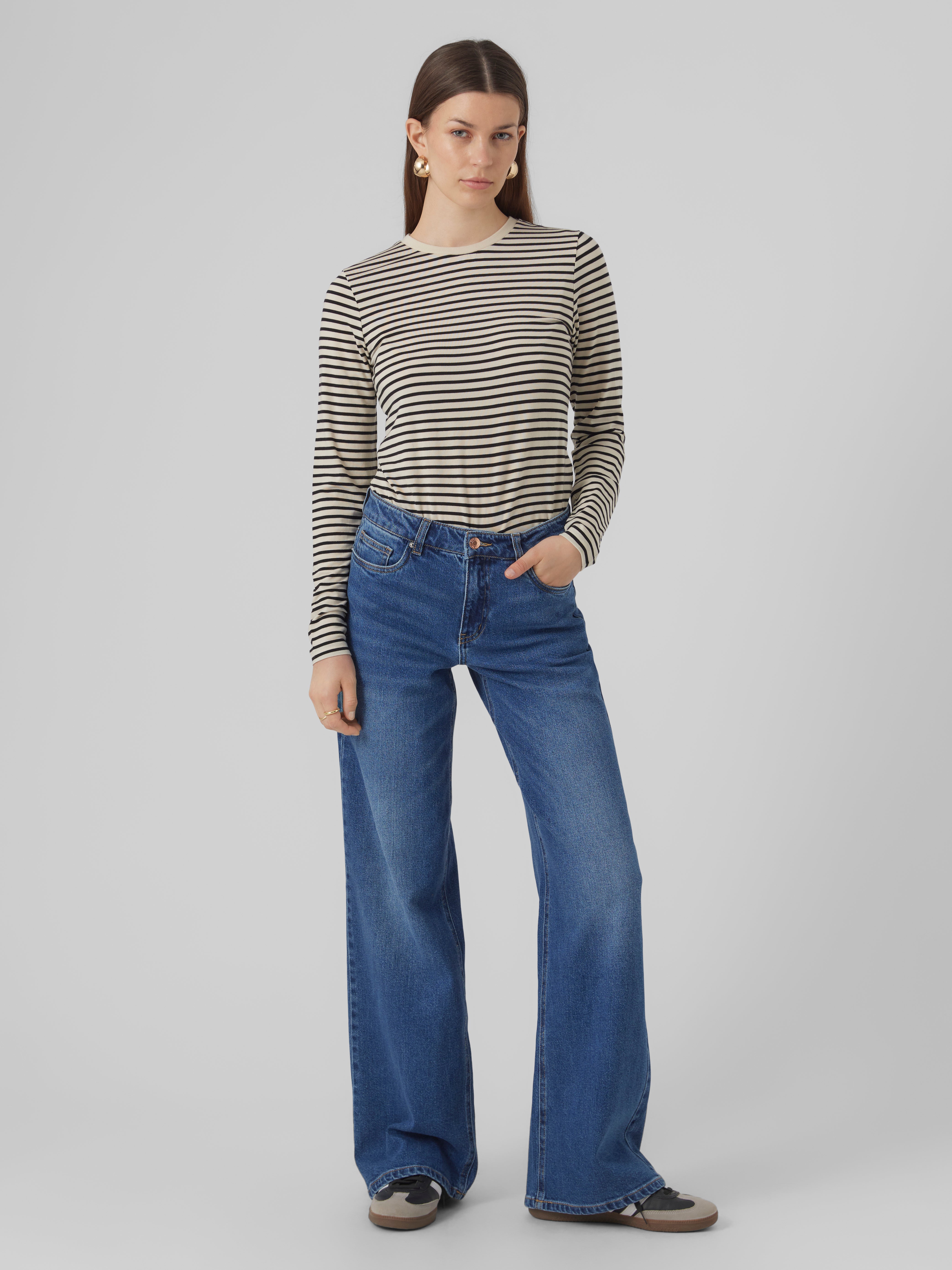 VMFAITH Low rise Wide leg fit Jeans