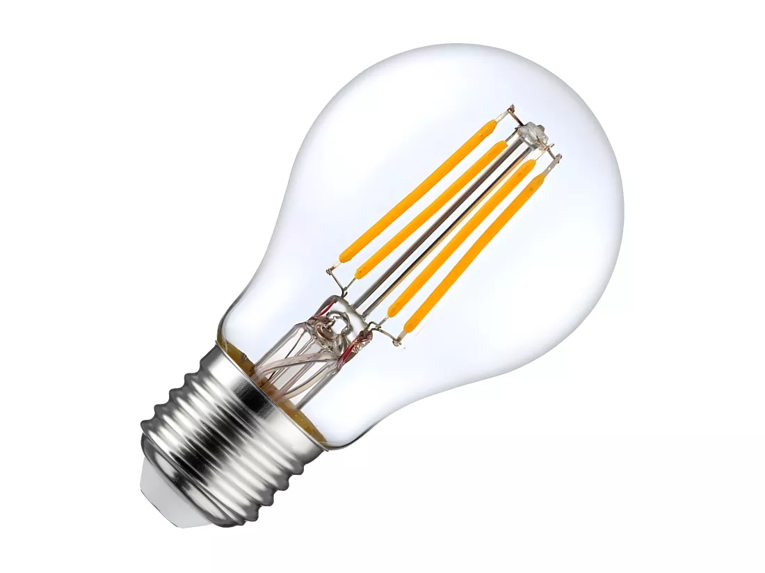 Pack de 2 Ampoules LED Filament Standard E27 8W Equi.60W 806lm 2700K 25000H 7hSevenOn Premium