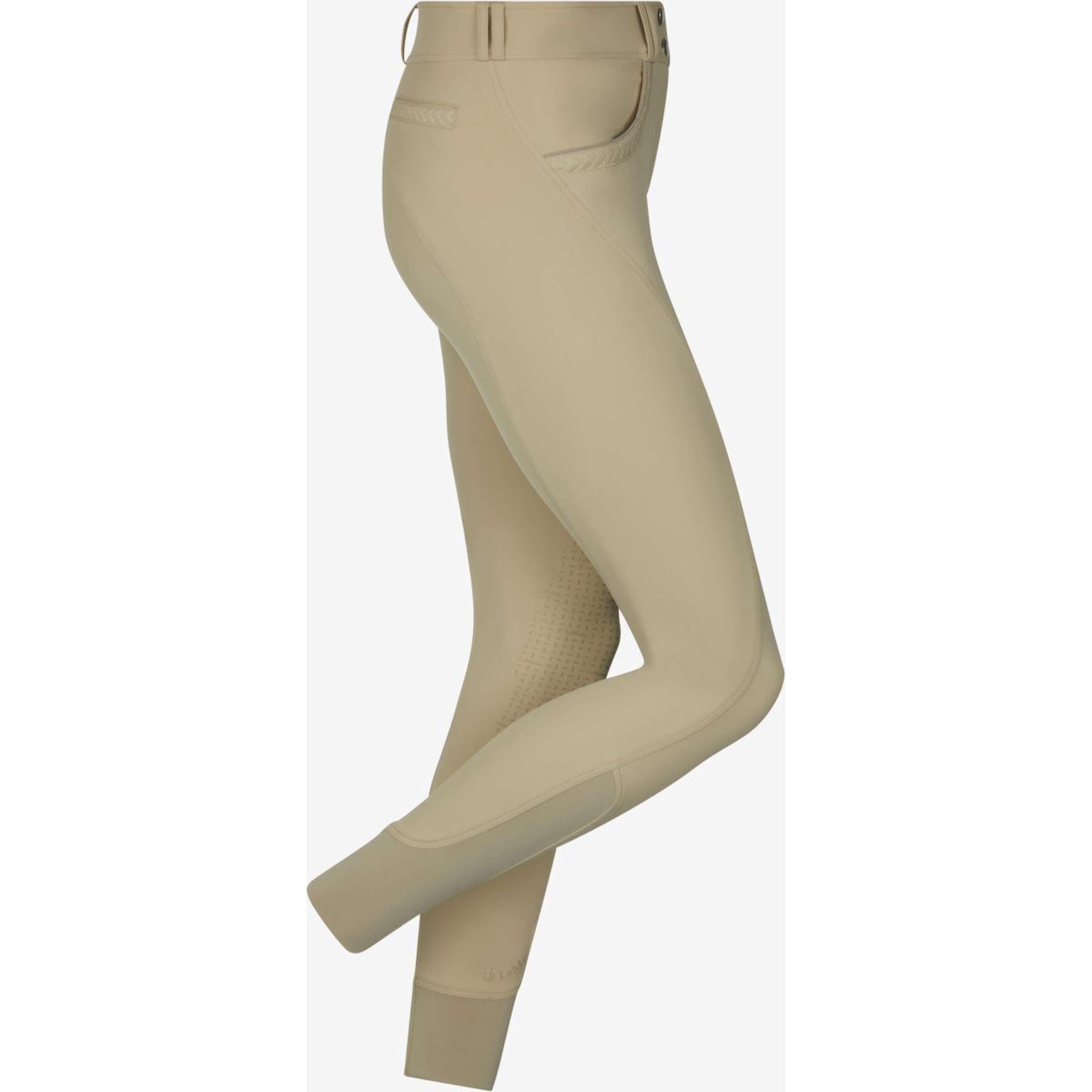 LeMieux Rijbroek Amara II Knie Grip Beige