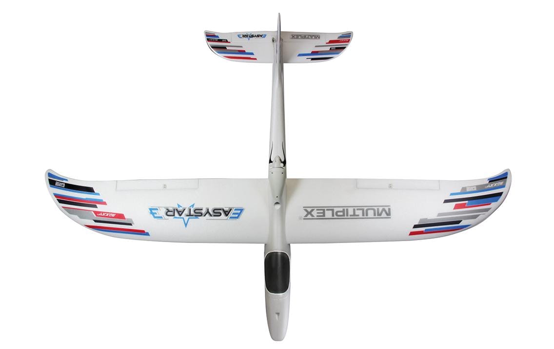 Flugzeug EasyStar 3, 1366 mm RTF Mode 2+4<br>Elektro Segelflugmodell für Einstiger im Komplettset