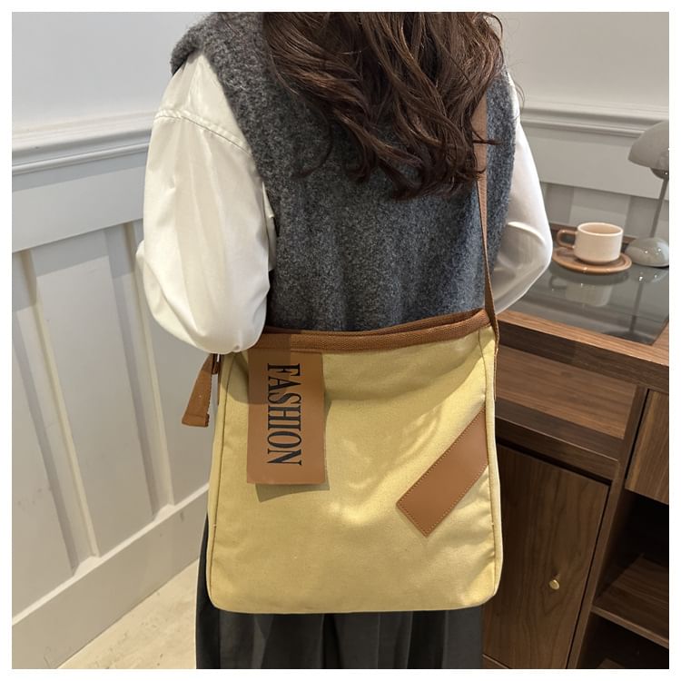 Kleevelind - Canvas Tote Bag met Paneel