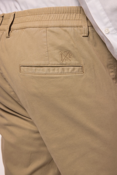Chino FLEXNAMIC®, elastischer Bund, Bundfalte, Modern Straight Fit