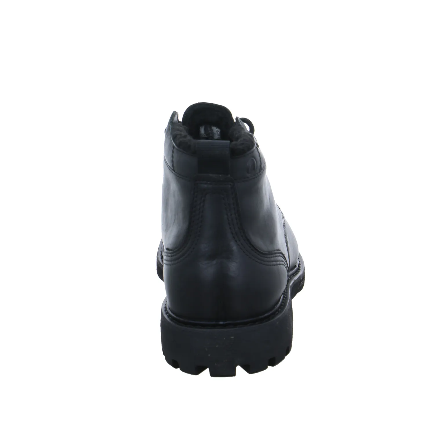 CLARKS Winter-Boots Schwarz Leder