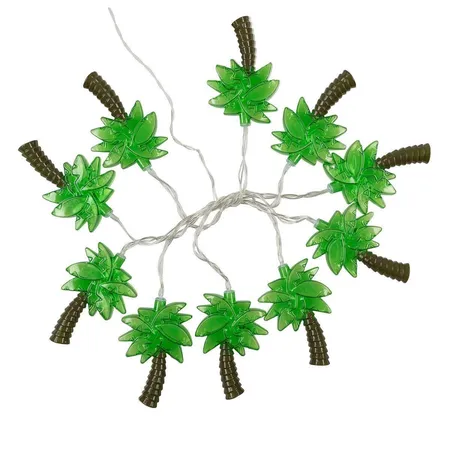 Idena LED Lichterkette Palmen mit 6h-Timer