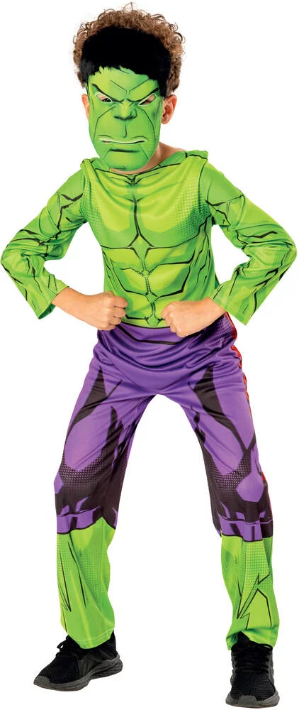 MARVEL - AVENGERS - DEGUISEMENT - HULK - TAILLE S 3-4 ANS
