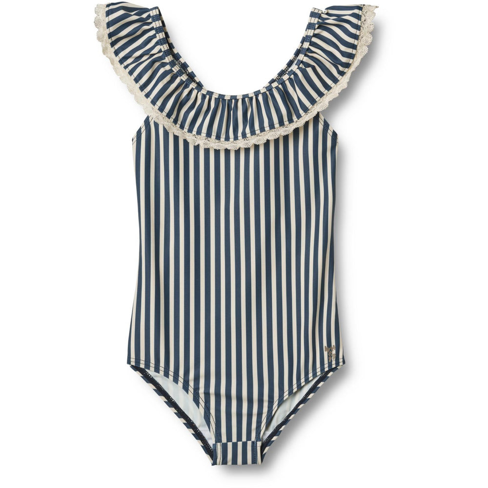 Køb Wheat Blue Stripe Badedragt Doris