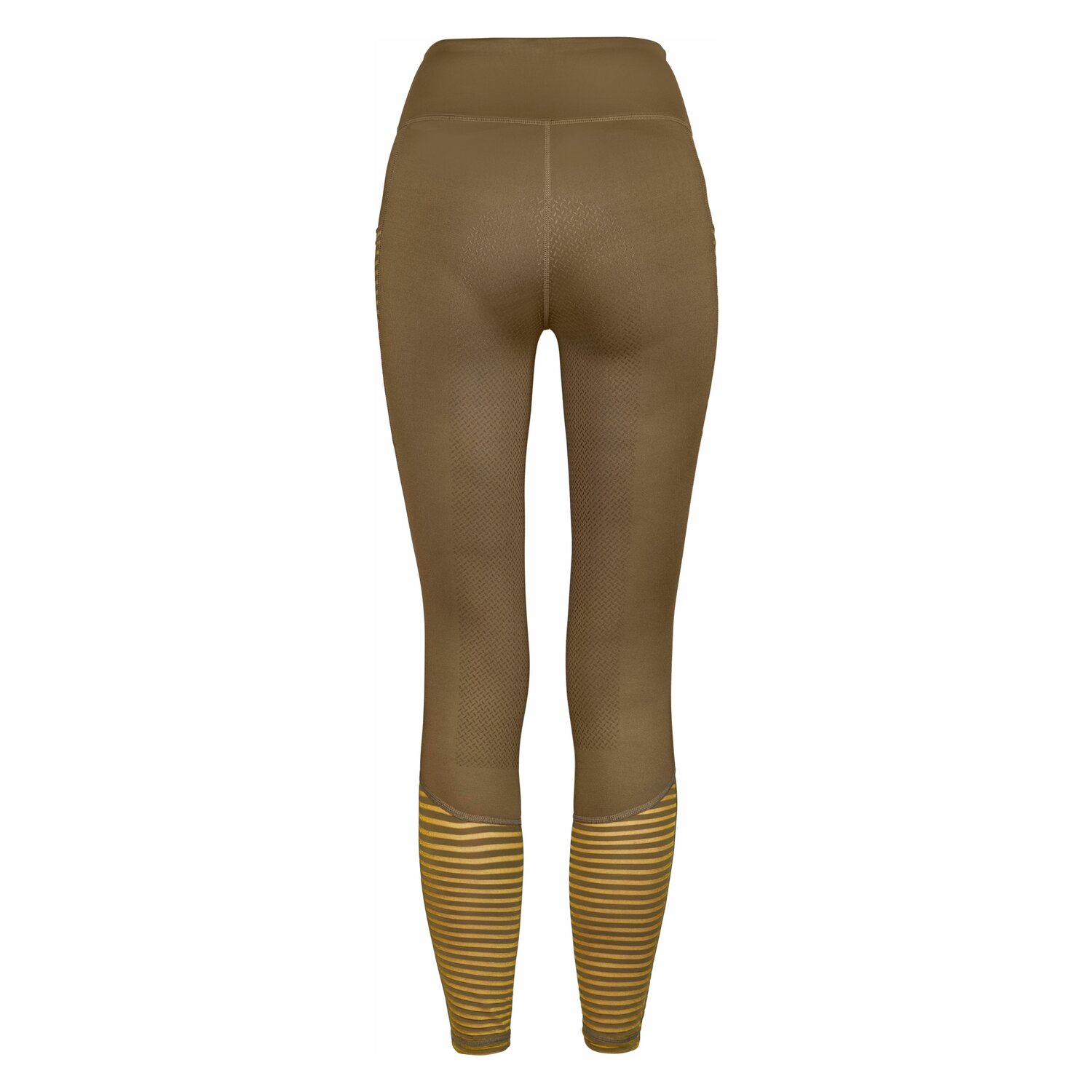 Cheval de Luxe Hochbund-Reitleggings mit Mesh - olive