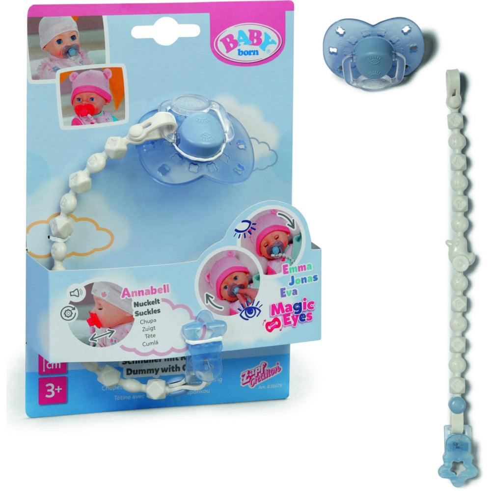 Køb BABY Born Sut Med Klips Blue