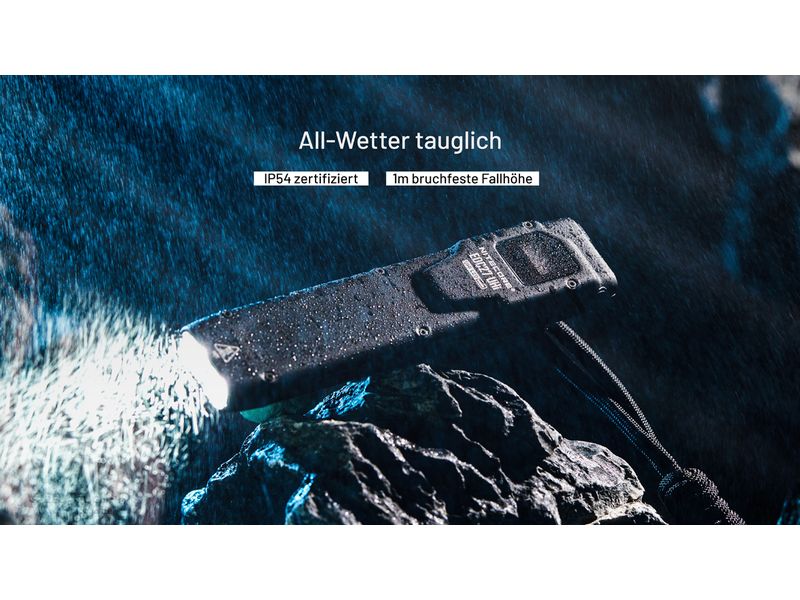 Nitecore Taschenlampe EDC27 UHI 3100 lm Die Taschenlampe für Outdoor-Abenteuer