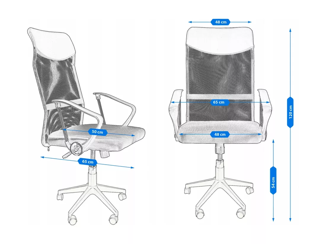 ZOOM fauteuil tissu gris mélangé