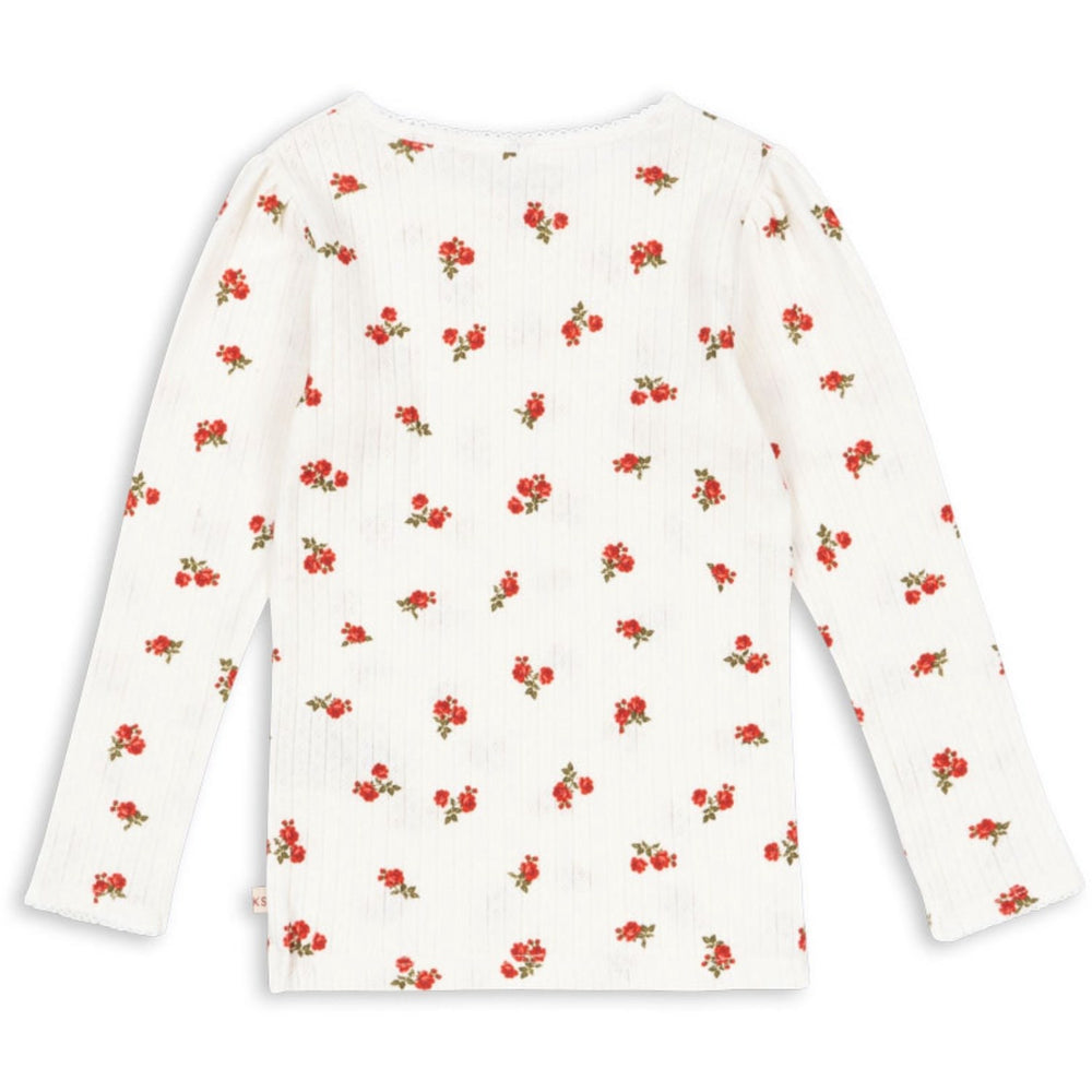 Køb Konges Sløjd Rose Red Minnie Bluse GOTS