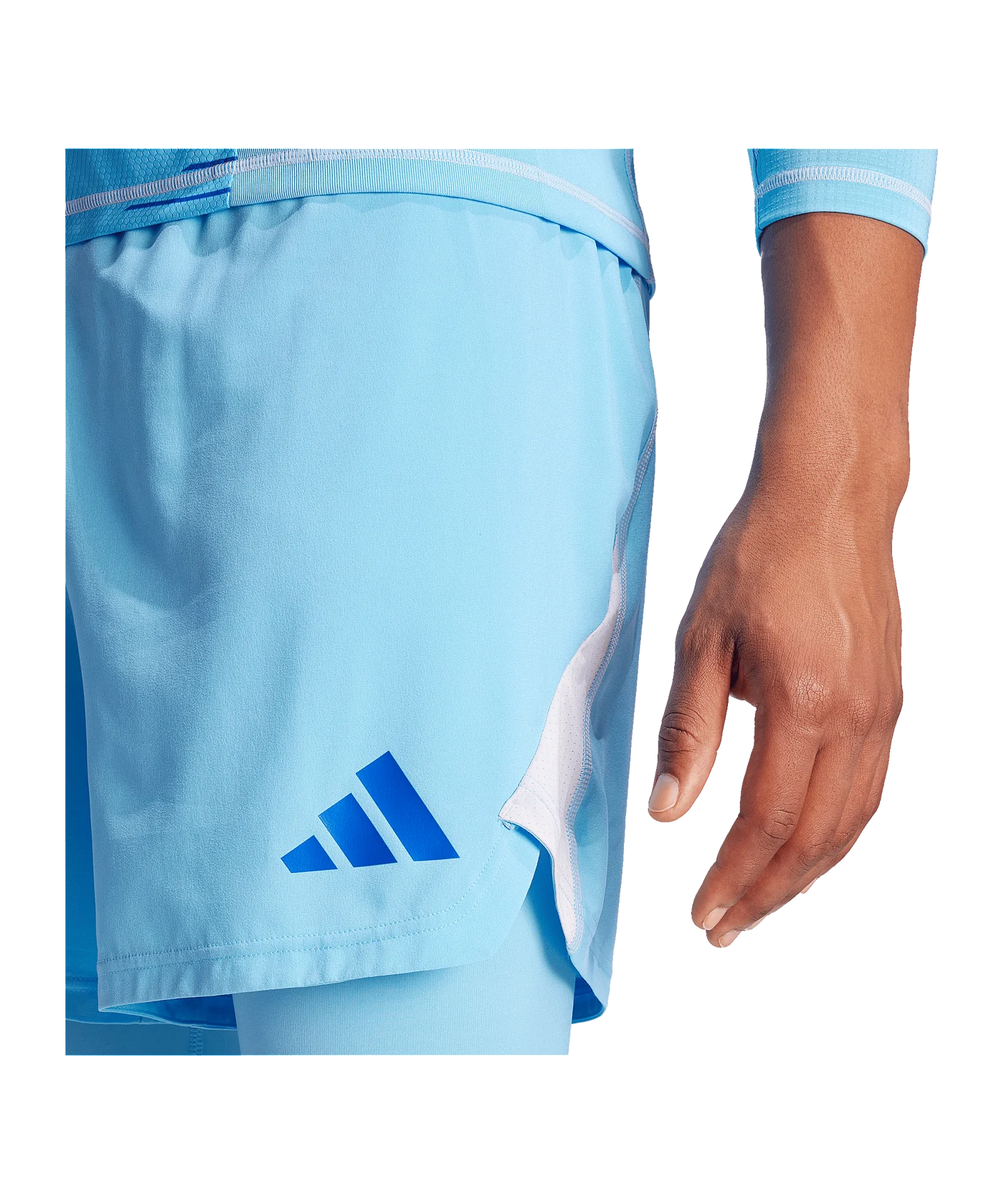 adidas Tiro 24 Pro Tight Torwarthose Blau