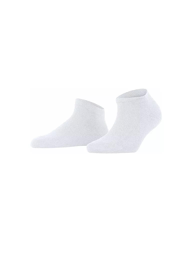 FALKE  Sneakersocken Happy 2er Pkg Weiss weiss