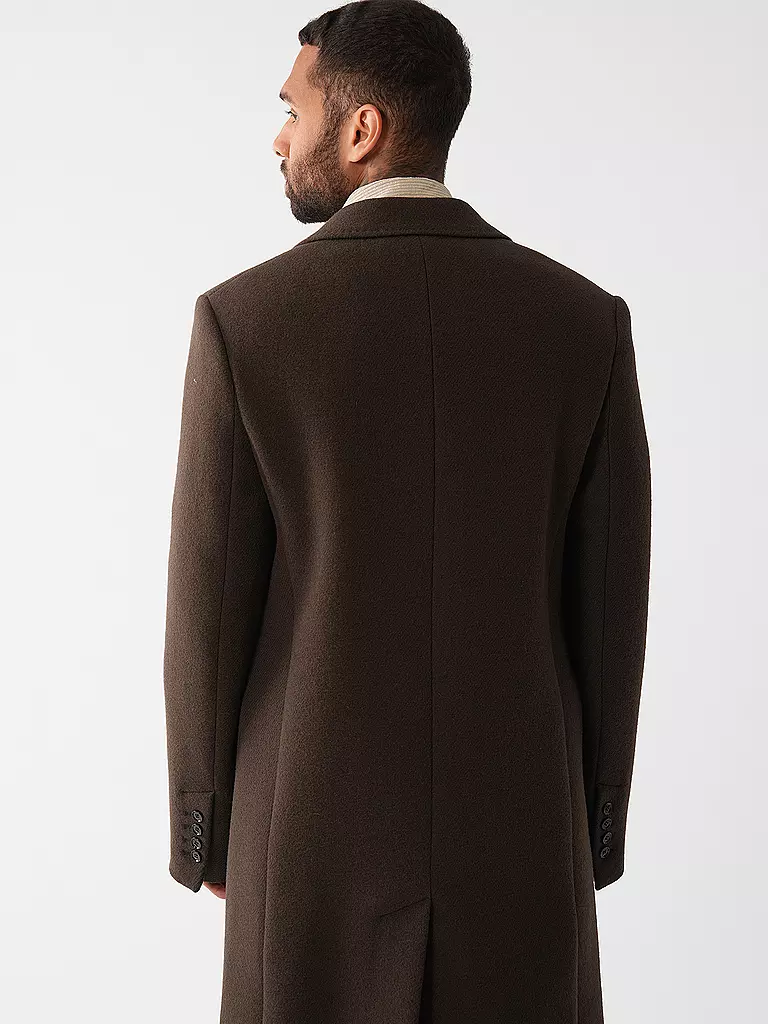 AMI PARIS Wollmantel braun