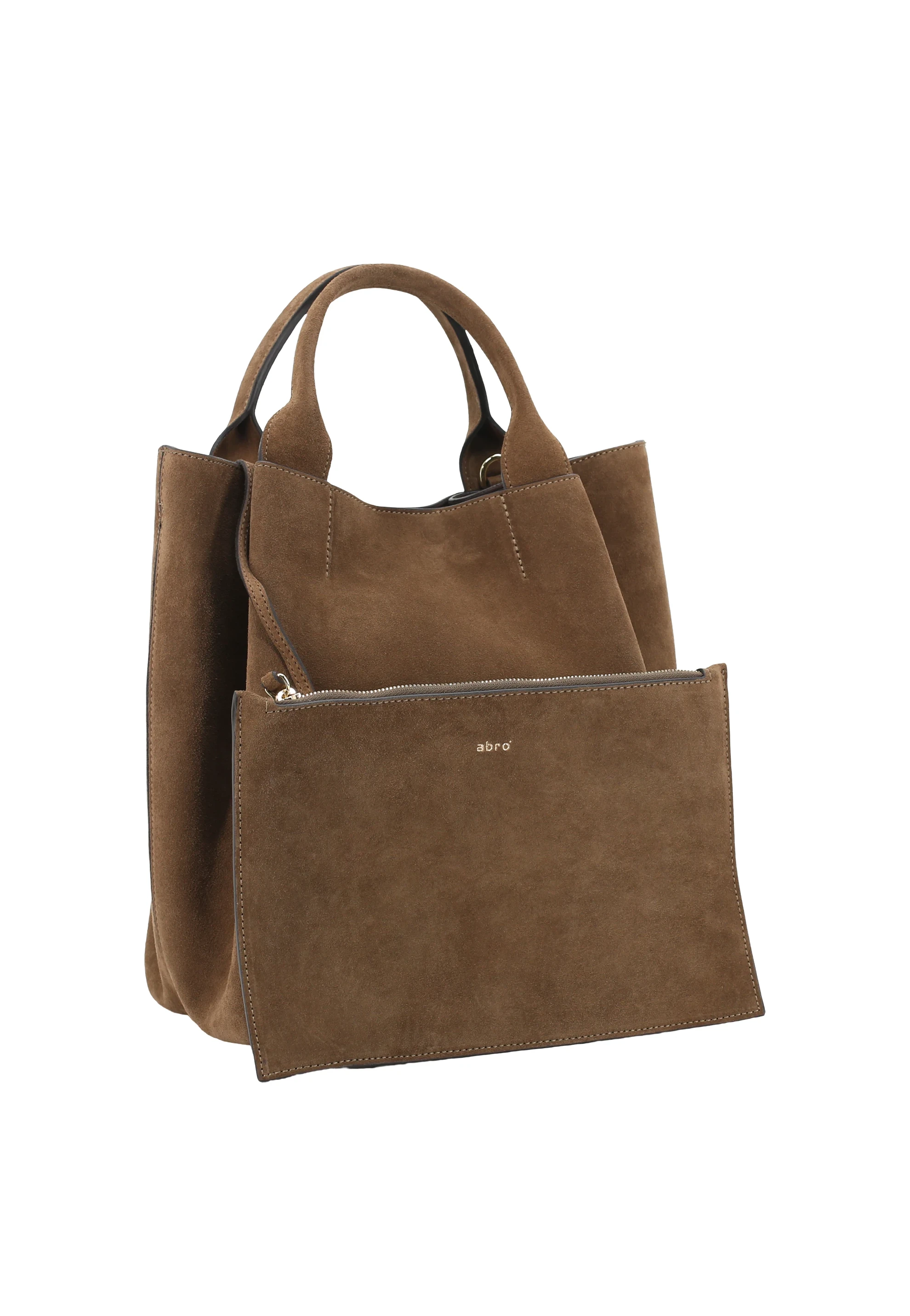 Shopper ESSENTIAL medium Leather Suede Standard