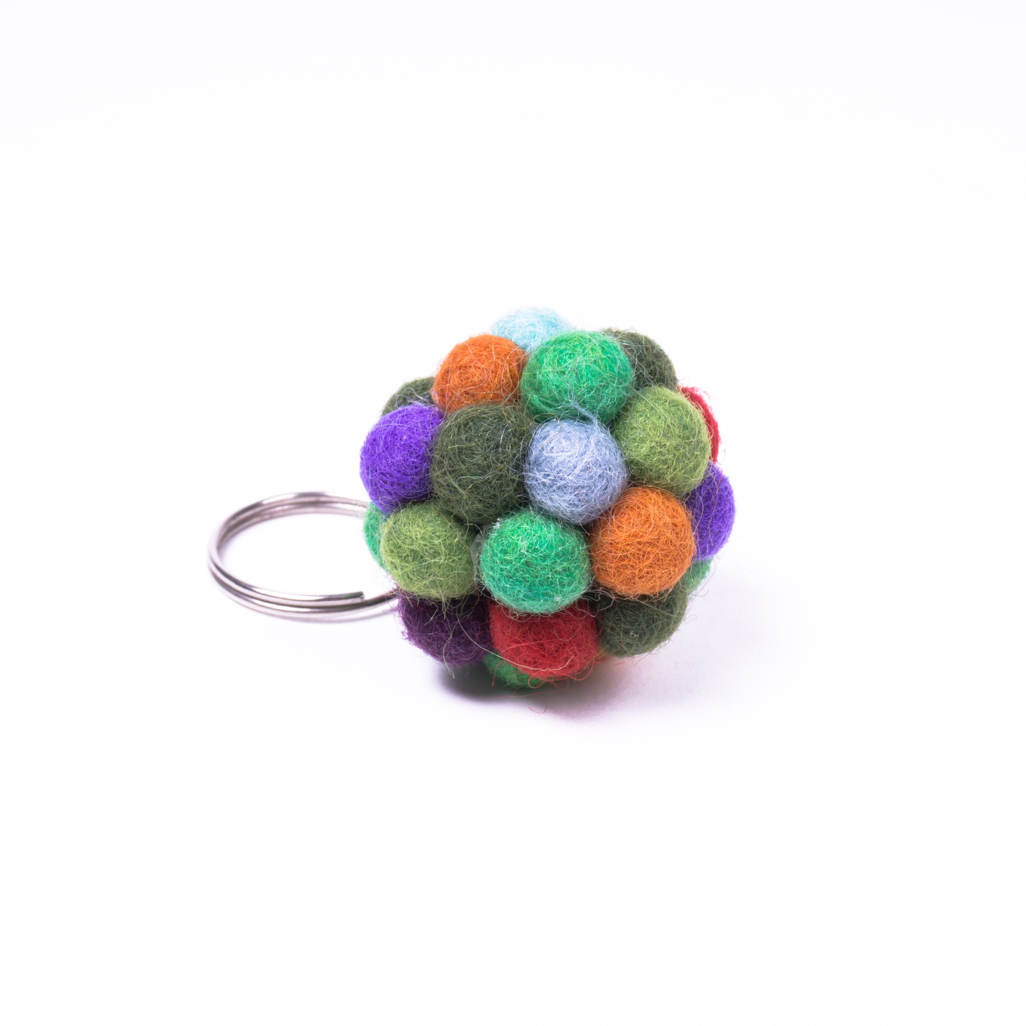 Schlüsselanhänger 'Bälle', aus Filz, multicolor günstig bestellen