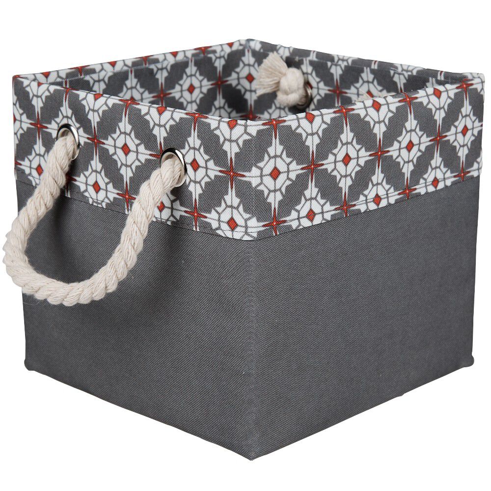 Boîte déco en tissu