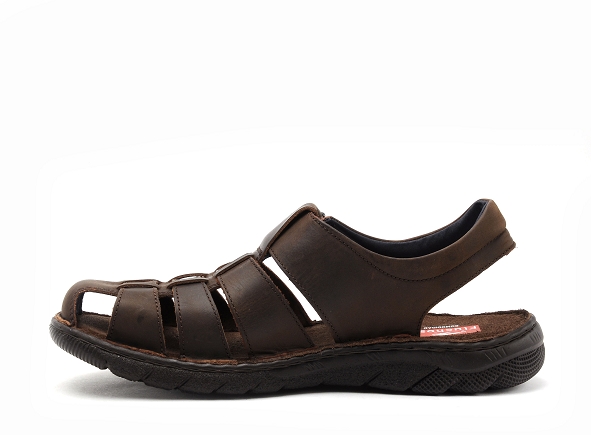 Fluchos nu pieds homme f1754 marron