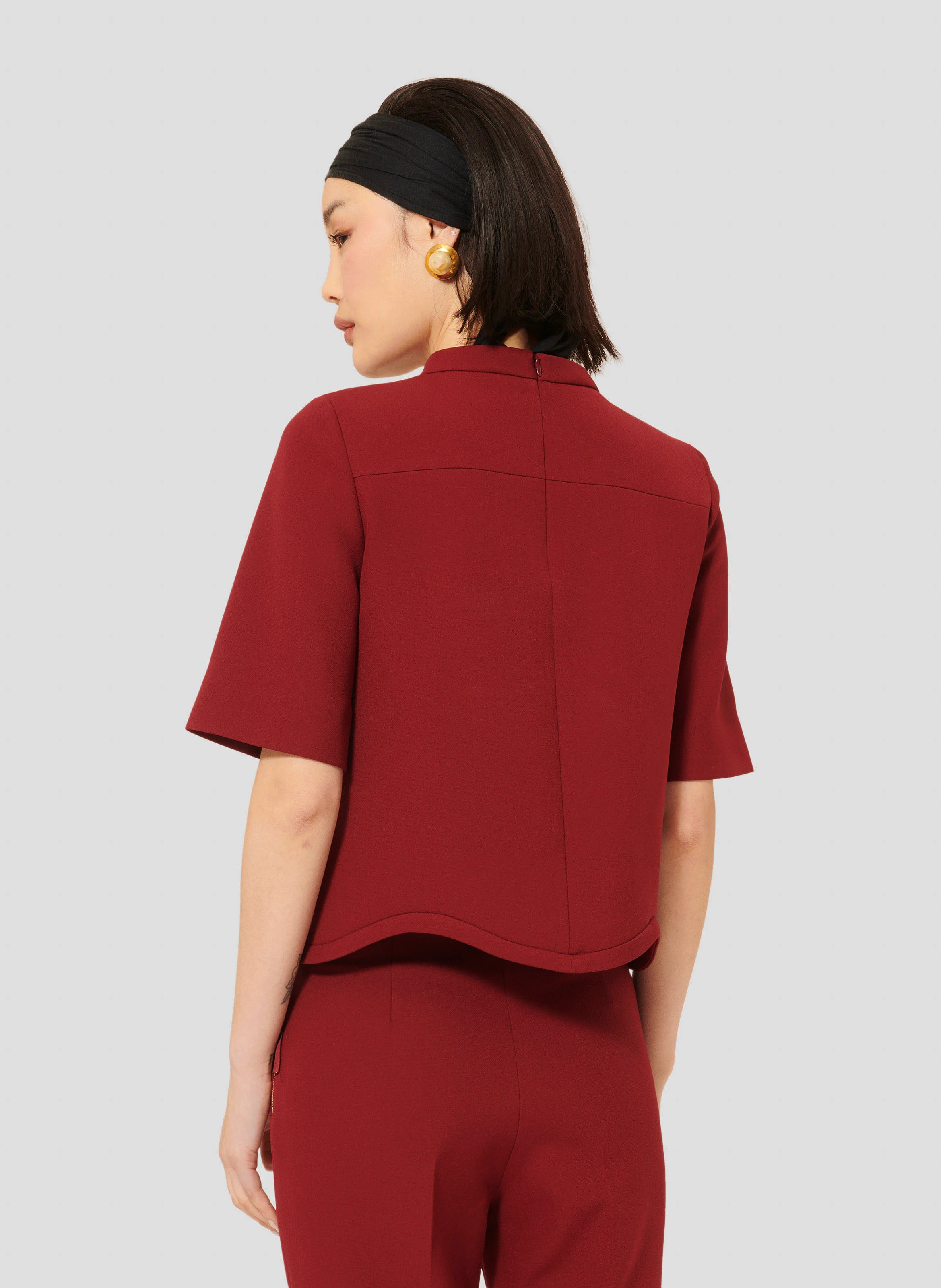 TILDA - Top court manches courtes| Rouge