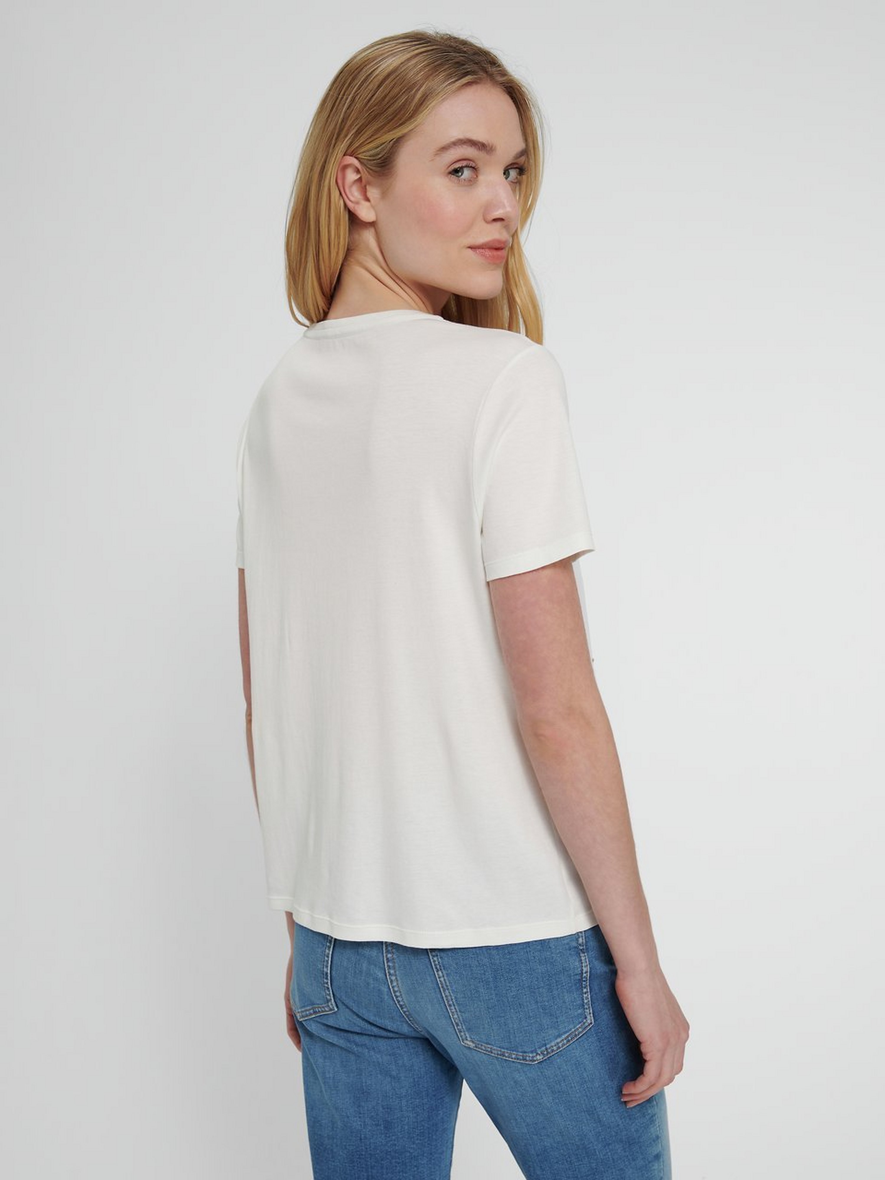 Rundhals-Shirt