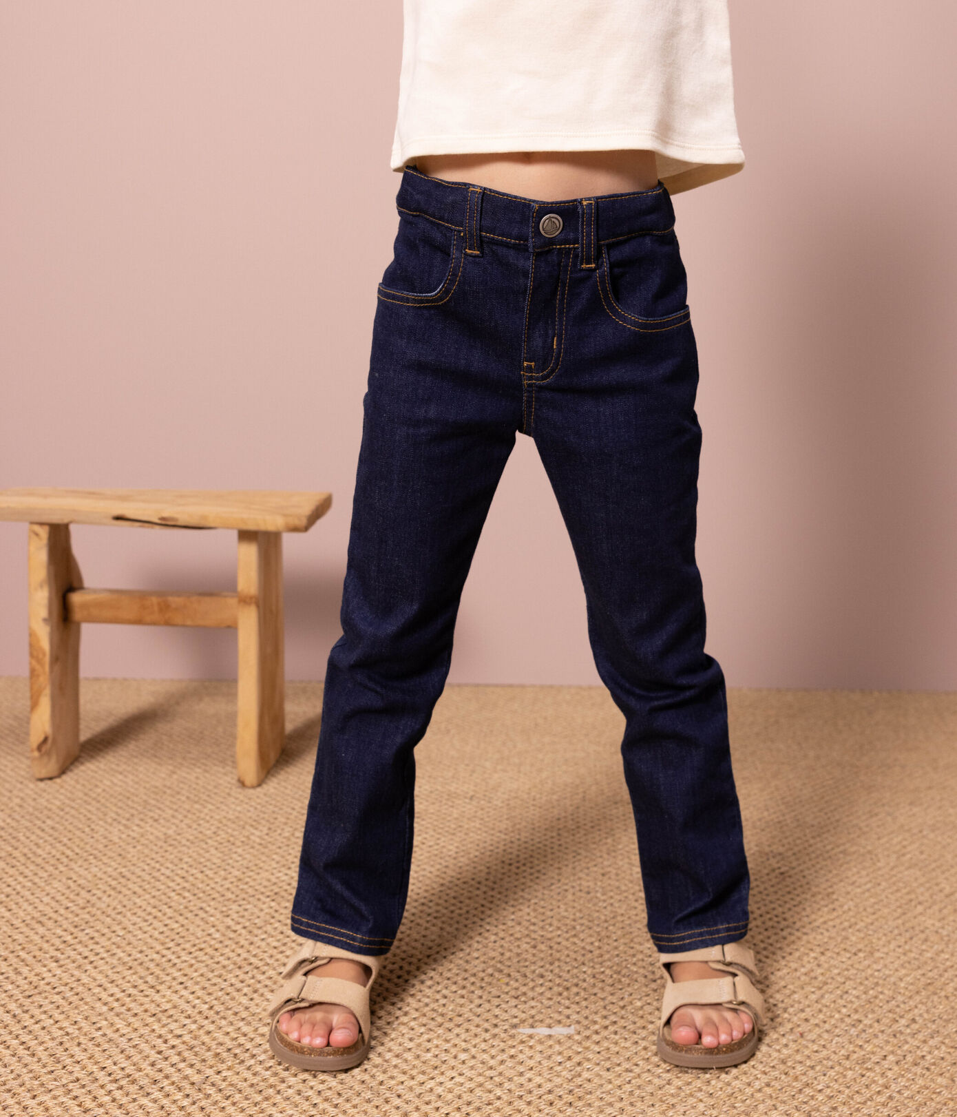 Pantalon slim en denim enfant fille
