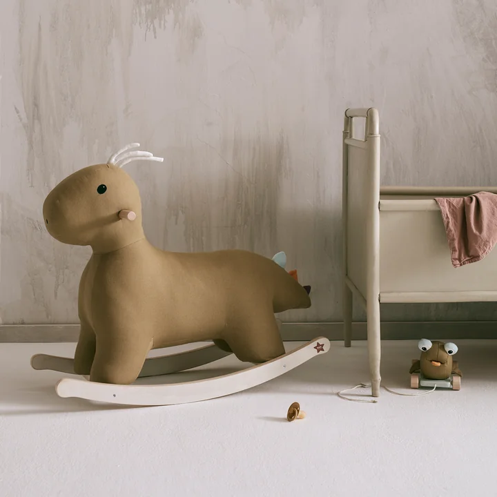 Kids Concept - Neo Schaukeltier Dino, grün