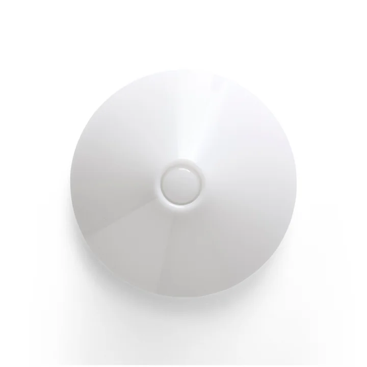 HAY - Ono Flush Mount Wandleuchte, Ø 35 cm, opalweiss