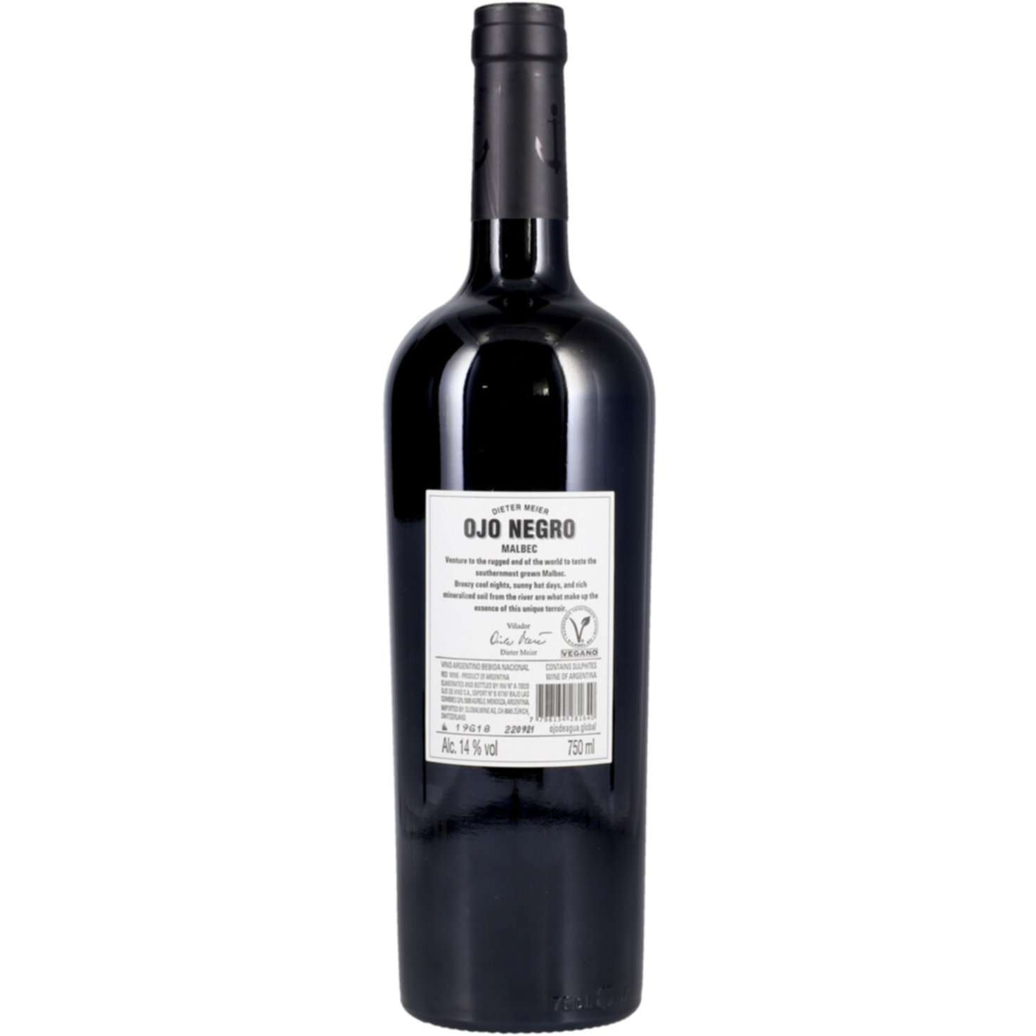Ojo Negro Malbec Dieter Meier -75cl